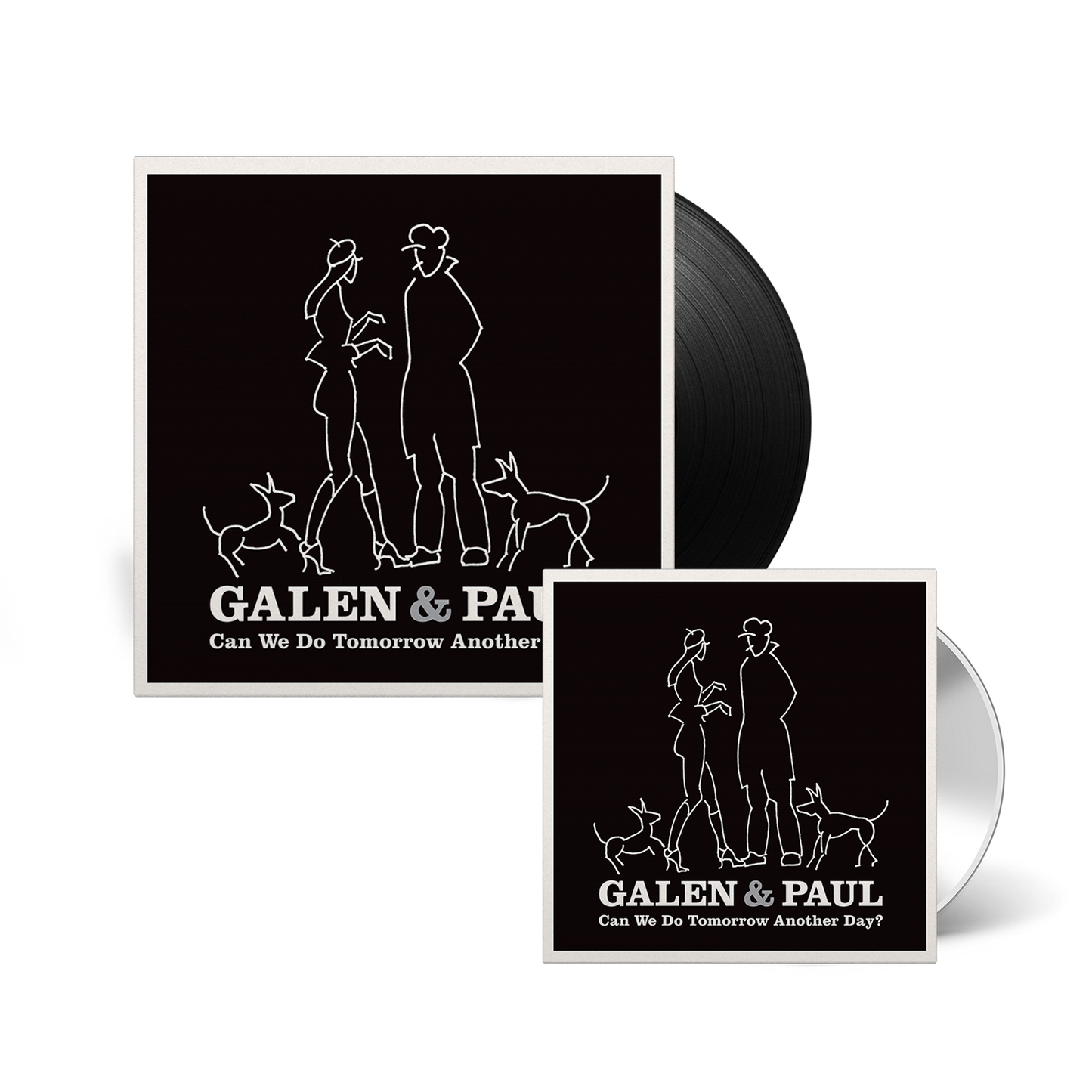 Can We Do Tomorrow Another Day CD + LP Bundle (Signed)