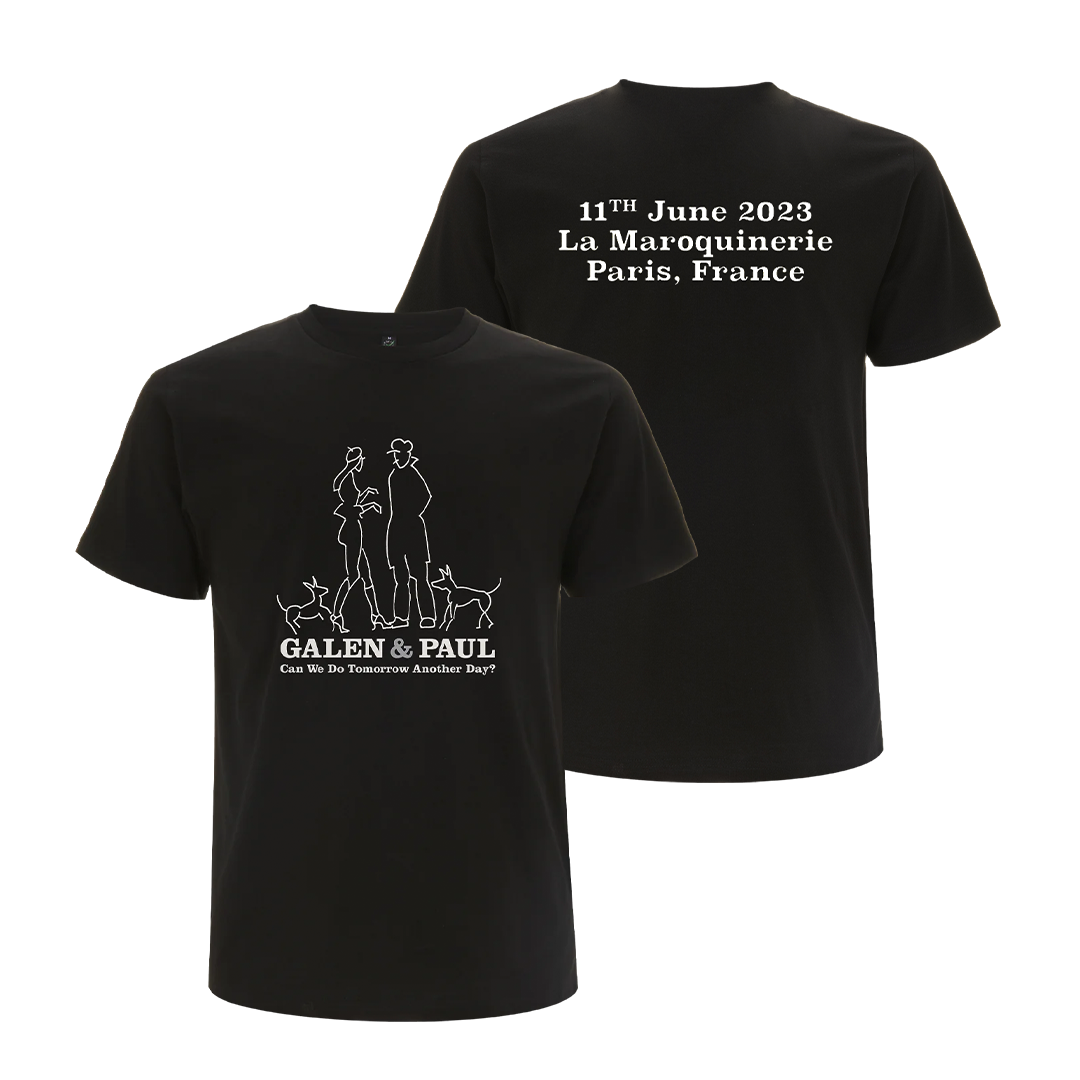 Can We Do Tomorrow Another Day - Paris Tour Tee