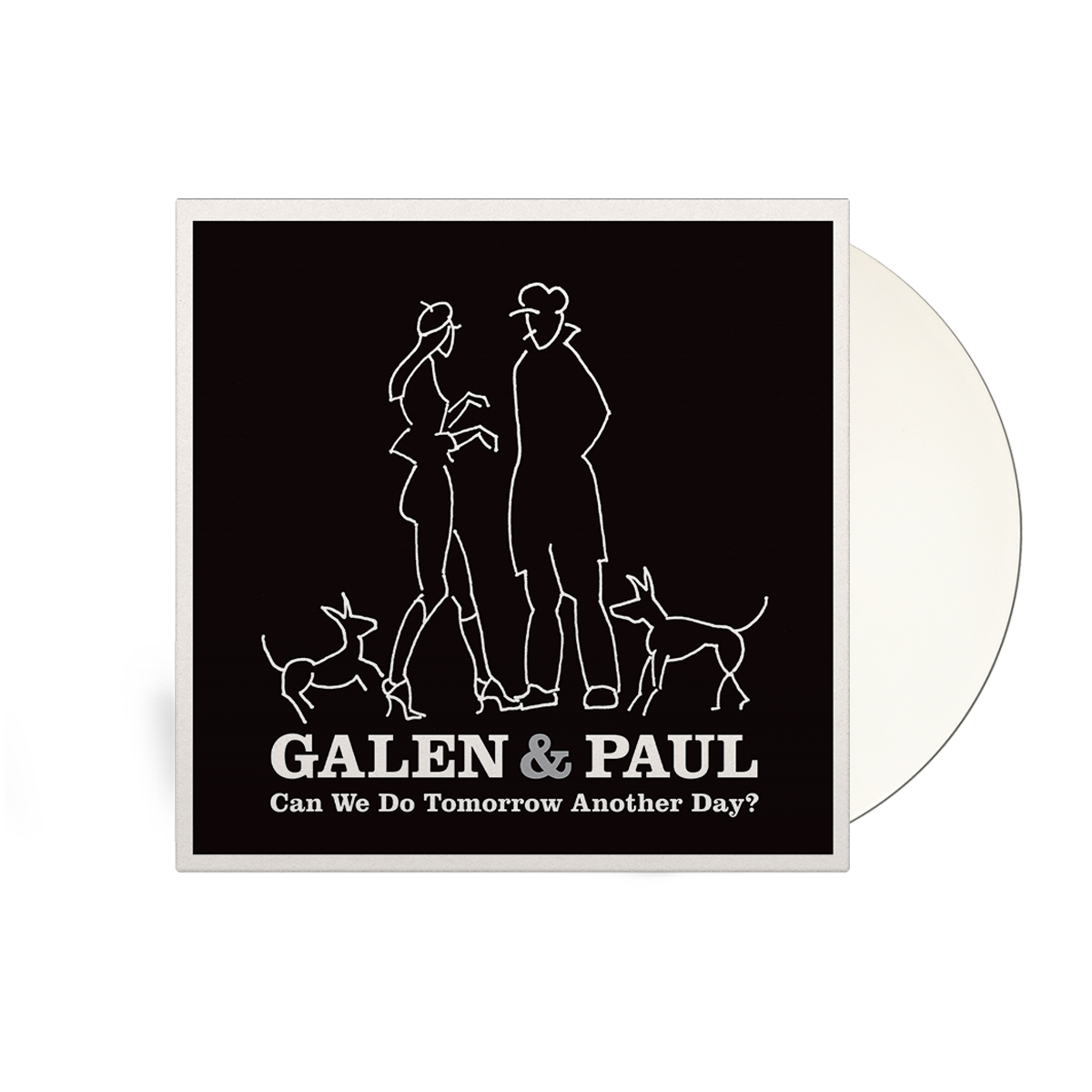 Can We Do Tomorrow Another Day (White LP with Signed Art Card)