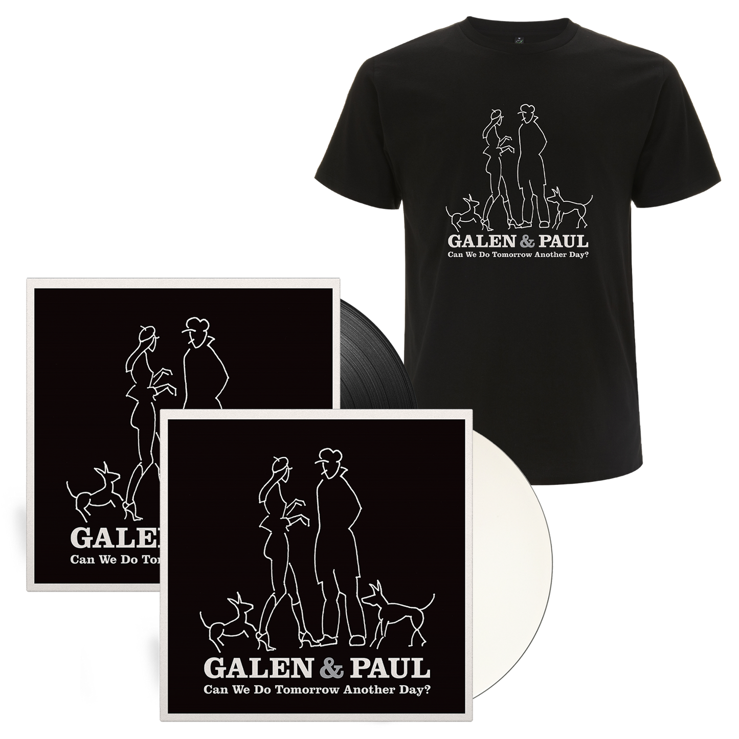 Can We Do Tomorrow Another Day Vinyl + Tee Bundle (Signed)
